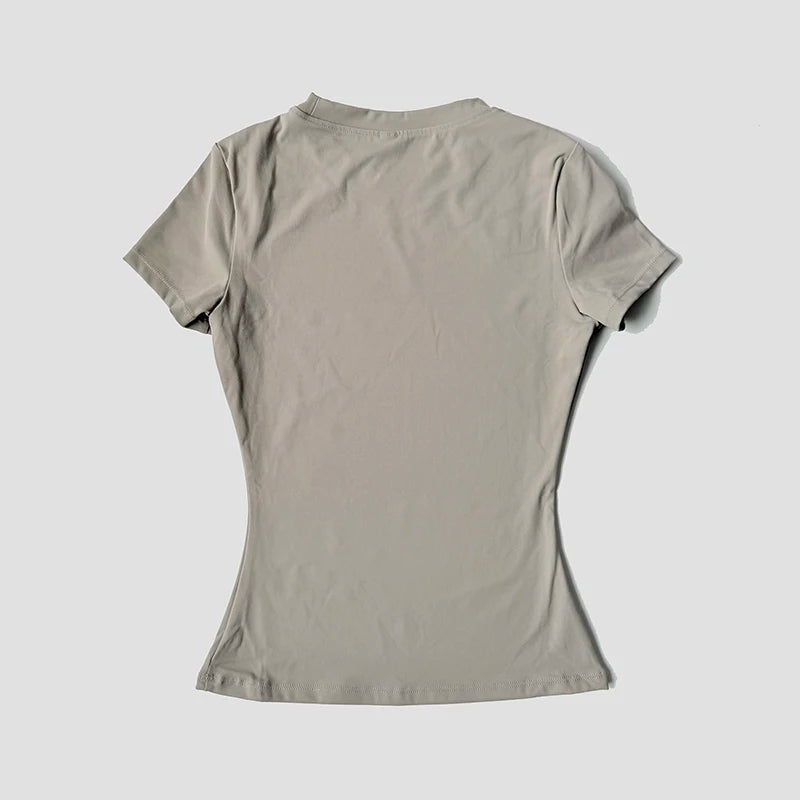 Women's Lycra T-shirt & Shorts Set